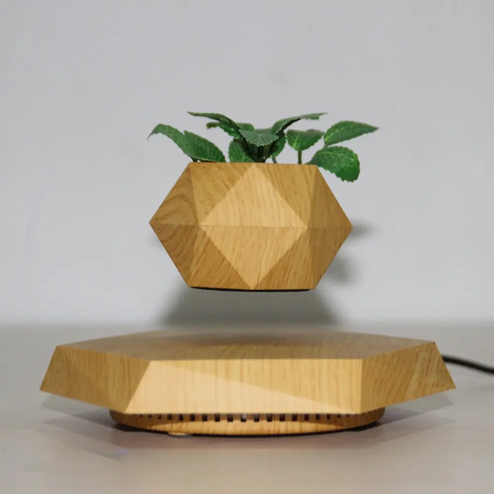 Floating Plant Pot - Magnetic Levitating Plant Pot floating plant