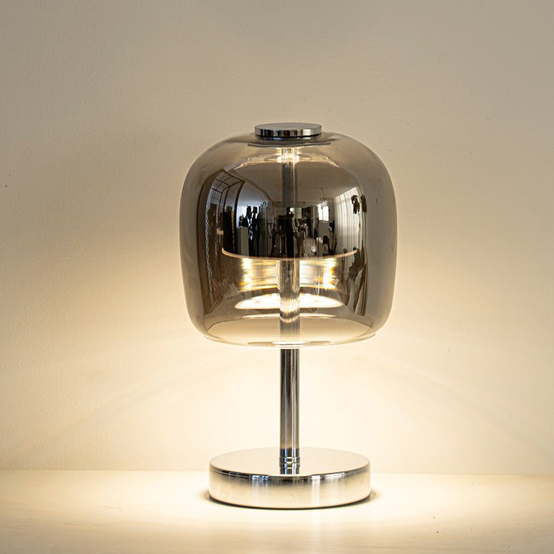 Decorative Table Lamp Glass Lamps Nordic Simple Bedside Personality Bar Ambience Light COMFYAPPLI