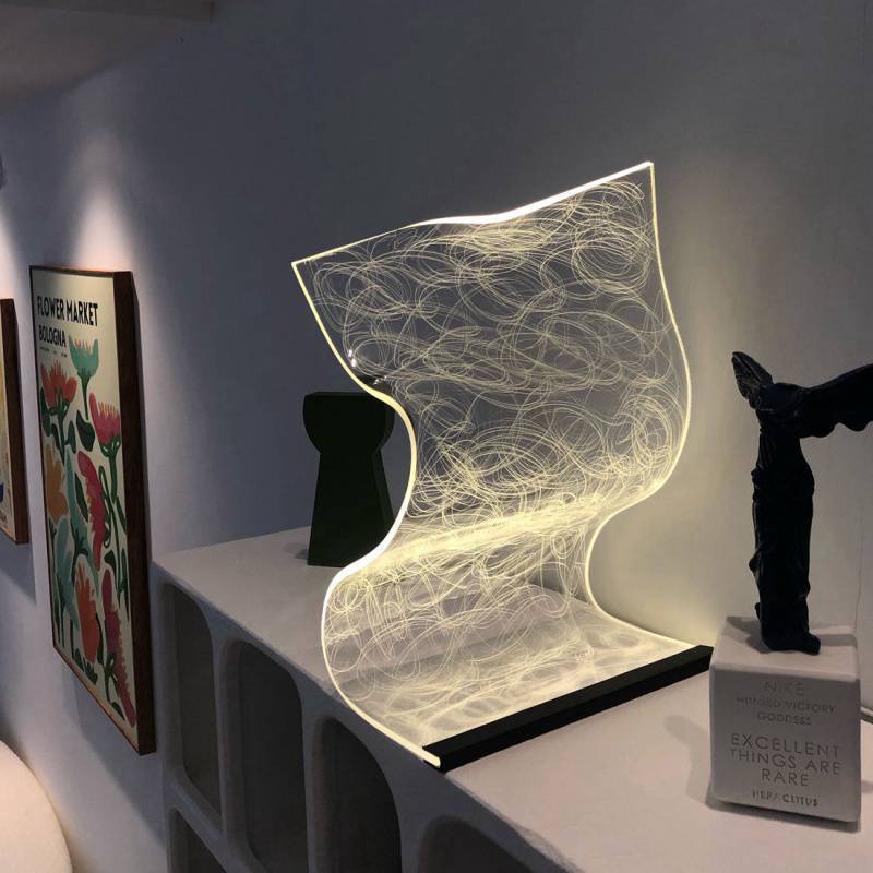Warm High Appearance Level Bedside Lamp Small Night Light Home Decor COMFYAPPLI