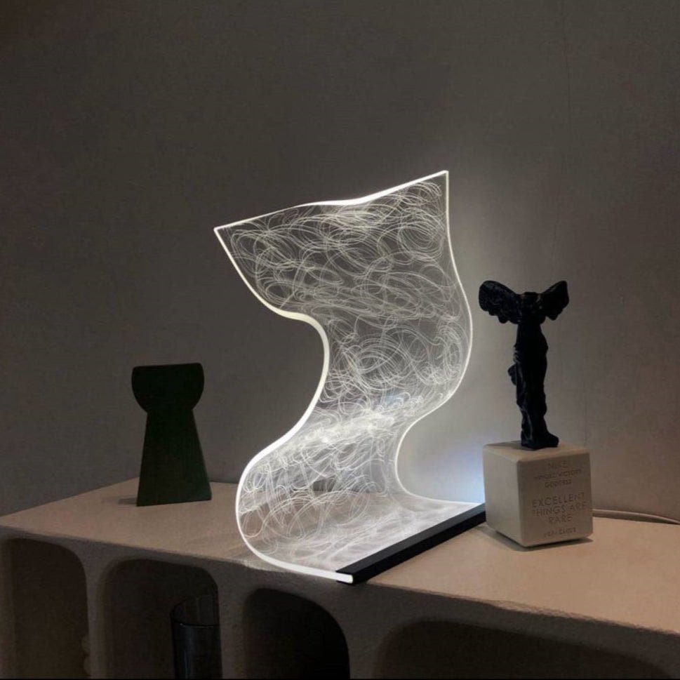 Warm High Appearance Level Bedside Lamp Small Night Light Home Decor COMFYAPPLI